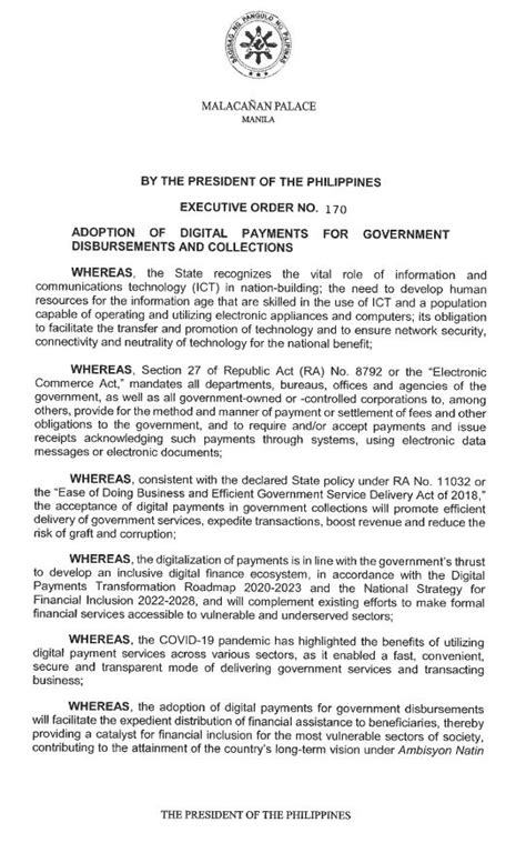 Executive Order No. 170, s. 1969 .